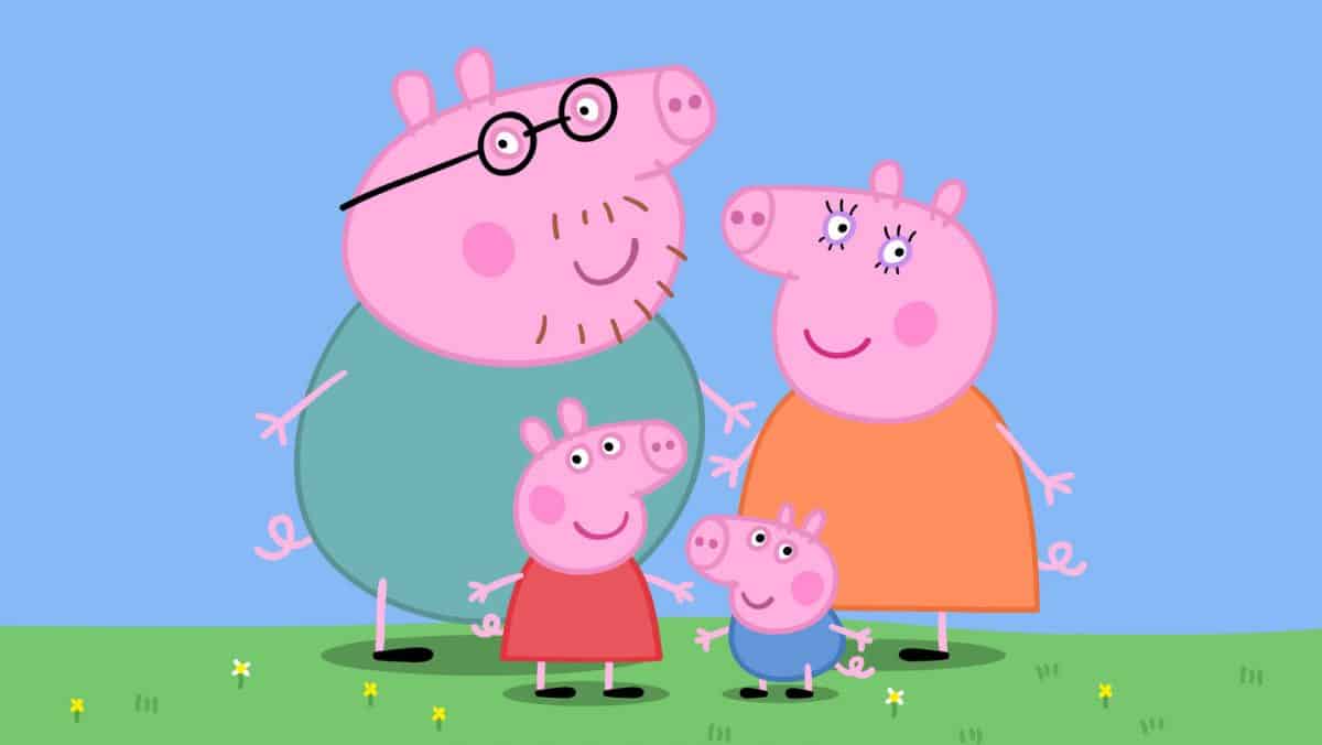 peppa pig family