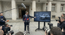 Official presentation of flying car concept.